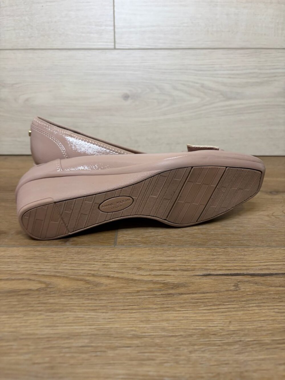 Anne Klein Wyatt Stretch Wedge Pink Shoes 7.5M - Picture 5 of 6